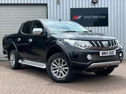 Black Used 2018 Mitsubishi L200 Pickup | £13,800 (A bit pricey)