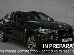 Black Used 2017 BMW X6 M Sport SUV | £27,242 (Fair price)