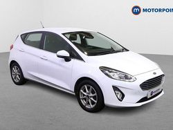 White Used 2019 Ford Fiesta Zetec Hatchback | £9,499 (Fair price)
