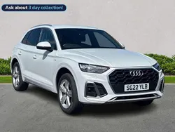 White Used 2022 Audi Q5 S-Line SUV | £28,498 (Super price)