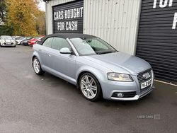 Silver Used 2010 Audi A3 Cabriolet S-Line Cabriolet | £7,950 (Expensive)