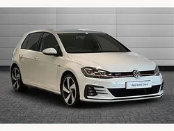 White Used 2018 VW Golf VII GTI Hatchback | £21,990 (Fair price)