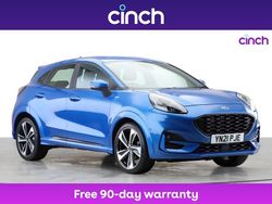 Blue Used 2021 Ford Puma Gen-E ST-Line SUV | £15,149 (Fair price)