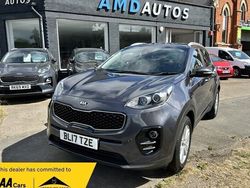 Silver Used 2017 Kia Sportage 2 SUV | £7,495 (Fair price)