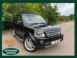 Black Used 2015 Land Rover Discovery 4 HSE SUV | £17,995 (Fair price)