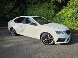 White Used 2019 Skoda Octavia vRS Hatchback | £12,995 (Fair price)