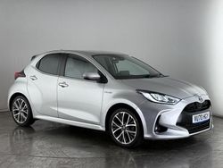 Silver Used 2021 Toyota Yaris Hybrid Hatchback | £15,800 (Fair price)