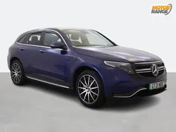 Blue Used 2021 Mercedes EQC400 AMG line SUV | £24,495 (Super price)