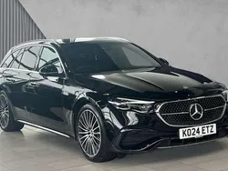 Black Used 2024 Mercedes E300 AMG Line Premium Plus Estate | £53,544 (Good price)
