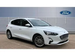 White Used 2021 Ford Focus Titanium X Hatchback | £13,959 (Good price)