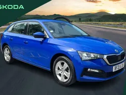 Blue Used 2021 Skoda Scala SE Hatchback | £11,199 (Fair price)