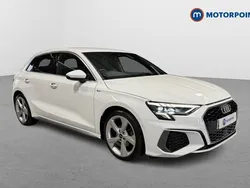 White Used 2022 Audi A3 S-Line Hatchback | £21,349 (Fair price)