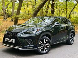 Black Used 2021 Lexus NX300h Sport Line SUV | £26,389 (Fair price)