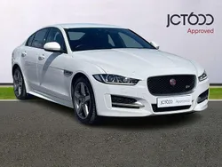 White Used 2018 Jaguar XE Ingenium Sedan | £13,514 (Fair price)