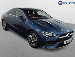 Blue Used 2022 Mercedes CLA180 AMG Line Premium Sedan | £23,699 (Fair price)