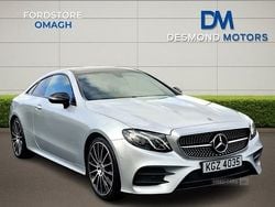 Silver Used 2018 Mercedes E220 AMG Line Premium Coupe | £20,789 (A bit pricey)