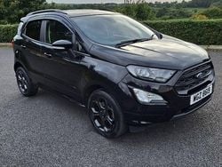Black Used 2022 Ford Ecosport ST-Line SUV | £10,750 (Fair price)