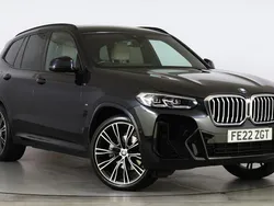 Black Used 2022 BMW X3 M Sport SUV | £36,000 (Fair price)