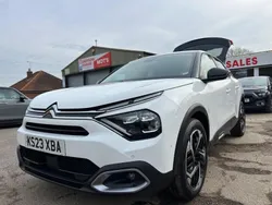 White Used 2023 Citroën C4 Shine Hatchback | £15,995 (Fair price)