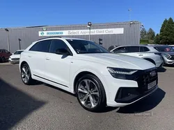 White Used 2023 Audi Q8 Black Edition SUV | £55,995 (Expensive)