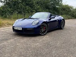 Blue Used 2020 Porsche 911 Carrera 4S Cabriolet | £89,948 (Fair price)