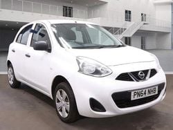 White Used 2014 Nissan Micra Visia Hatchback | £1,999 (Good price)