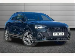 Mythos black Used 2024 Audi Q3 Black Edition SUV | £35,250 (Fair price)