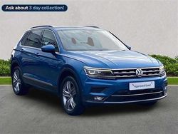 Blue Used 2018 VW Tiguan SEL SUV | £16,723 (Fair price)
