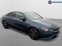 Blue Used 2022 Mercedes CLA220 AMG Line Premium Sedan | £26,999 (A bit pricey)