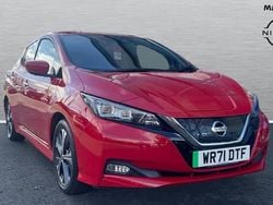 Red Used 2021 Nissan Leaf N-Connecta Hatchback | £9,854 (Fair price)