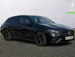 Black Used 2024 Mercedes CLA200 AMG Line Premium Plus Estate | £28,899