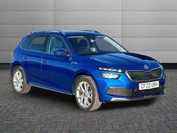 Race blue metallic Used 2022 Skoda Kamiq SE L Executive SUV | £15,000 (Fair price)