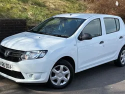 White Used 2016 Dacia Sandero Ambiance Hatchback | £2,495 (Good price)