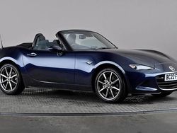 Blue Used 2022 Mazda MX5 Inclusive Cabriolet | £19,298 (Fair price)