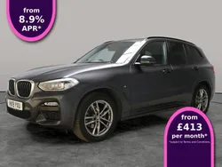 Grey Used 2019 BMW X3 M Sport SUV | £25,383 (Fair price)