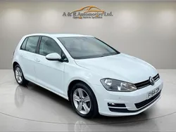 White Used 2014 VW Golf VII Match Hatchback | £6,480 (Fair price)
