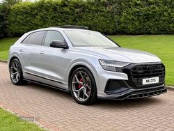 Silver Used 2021 Audi Q8 Black Edition SUV | £37,795 (Fair price)