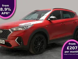 Red Used 2020 Hyundai Tucson N Line SUV | £14,406 (Fair price)