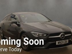 Black Used 2021 Mercedes CLA250 Shooting Brake AMG line Estate | £21,999