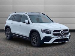 White Used 2022 Mercedes GLB220 AMG line SUV | £31,990 (Fair price)