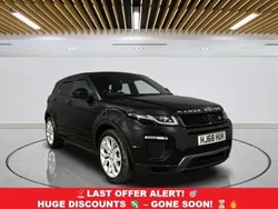Black Used 2018 Land Rover Range Rover evoque HSE Dynamic SUV | £18,649 (Super price)