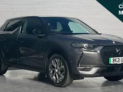 Grey Used 2021 DS Automobiles DS3 Crossback E-Tense Ultra Prestige SUV | £11,880 (Fair price)
