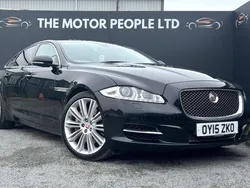 Black Used 2015 Jaguar XJ Portfolio Sedan | £11,795 (Fair price)