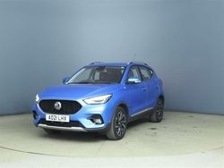 Blue Used 2021 MG ZS Exclusive Sedan | £14,100 (A bit pricey)