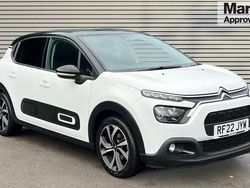 White Used 2022 Citroën C3 PureTech Hatchback | £11,890 (Fair price)