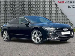 Black Used 2021 Audi A7 S-Line Hatchback | £29,563 (Fair price)