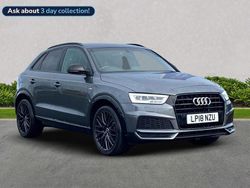 Grey Used 2018 Audi Q3 Black Edition SUV | £17,080 (Good price)