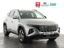 Silver Used 2022 Hyundai Tucson Premium SUV | £24,498 (Fair price)