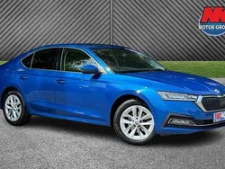 Blue Used 2021 Skoda Octavia SE L Hatchback | £15,299 (Fair price)