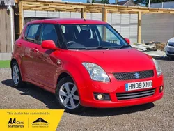 Red Used 2009 Suzuki Swift Hatchback | £3,450 (A bit pricey)